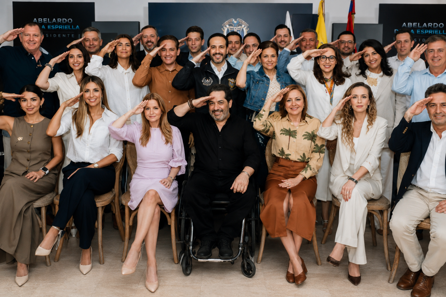 El equipo del nuevo gobierno